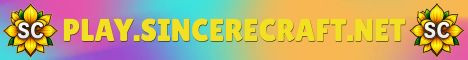 SincereCraft banner